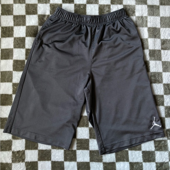 Jordan Charcoal Basketball Shorts - Picture 1 of 5